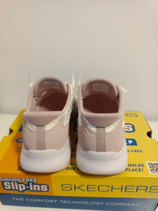 Zapatillas Skechers Slip-ins Mujer Rosa/Blanco