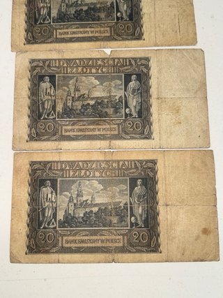 Lote Billetes y Monedas Polonia