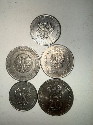 Lote Billetes y Monedas Polonia