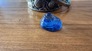 Gemas de cristal azul