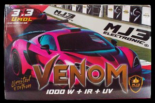 Pack 10 Luces LED Venom 1000W UV+IR