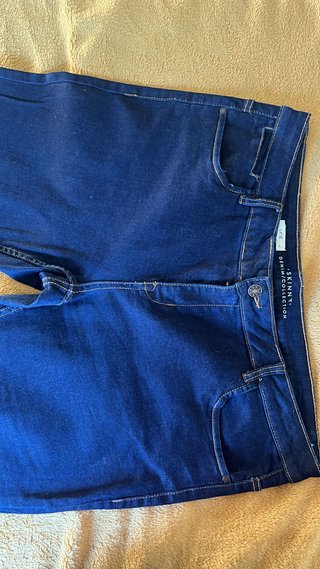 Pantalón Skinny BlueJean Mujer Azul talla grande