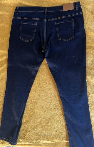 Pantalón Skinny BlueJean Mujer Azul talla grande