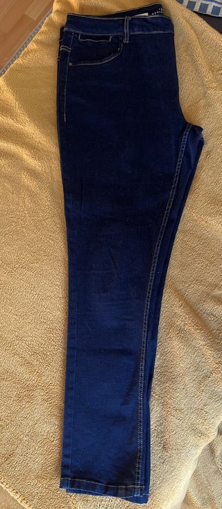 Pantalón Skinny BlueJean Mujer Azul talla grande
