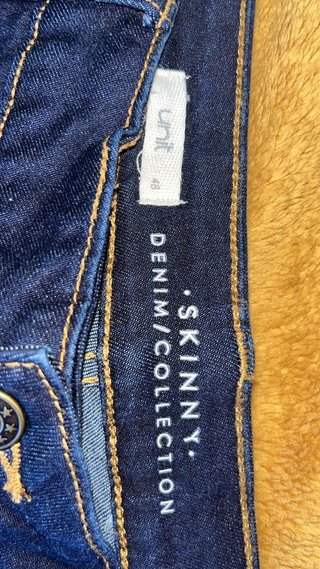 Pantalón Skinny BlueJean Mujer Azul talla grande