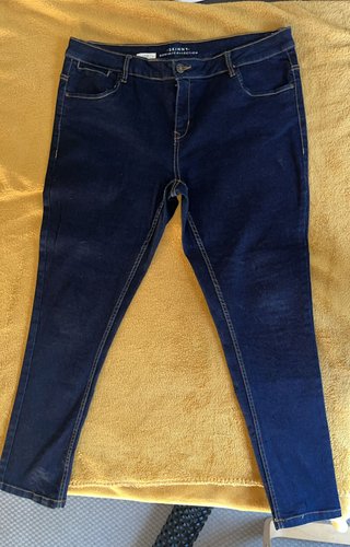 Pantalón Skinny BlueJean Mujer Azul talla grande