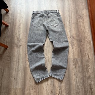 Pantalón H&M Gris Relaxed Fit Talla M