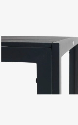 Mesa de jardín metálica y madera MADERUP de Jysk