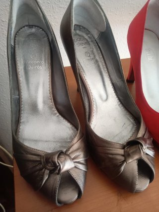 Lote 7 pares zapatos mujer talla 37