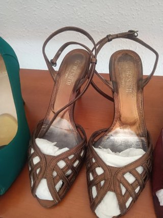 Lote 7 pares zapatos mujer talla 37