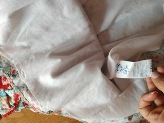 Vestido infantil floral Del Sur