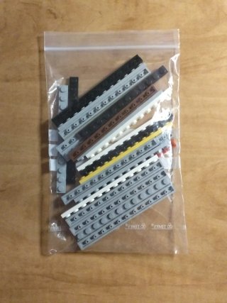 Lego x26 piezas 1x12
