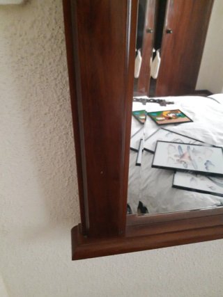Espejo Grande Madera
