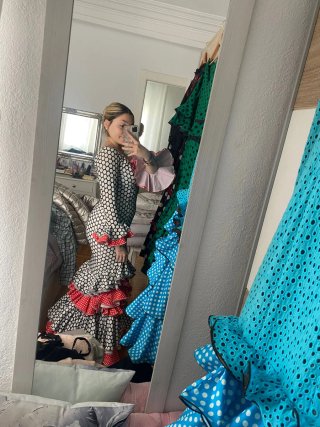Vestido de sevillana