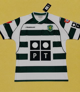 Sporting Lisboa Camiseta Local 2001/02 |C. Ronaldo
