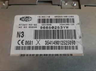 Radio Navegación RT3 Peugeot Citroën