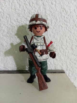 Figura Playmobil Soldado Alemán II GM