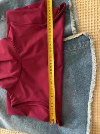 Conjunto top y minifalda vaquera