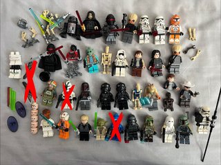Lote LEGO Star Wars Minifiguras