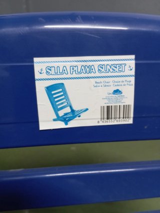 Silla Playa UniConfort Sunset Azul