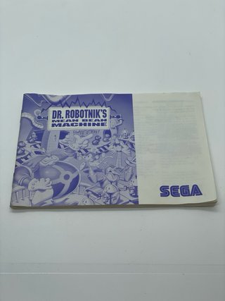 Dr. Robotnik's Mean Bean Machine Master System
