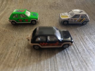Majorette Renault 5 (3 uds)