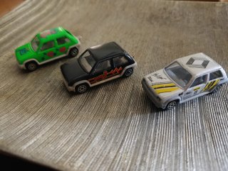 Majorette Renault 5 (3 uds)