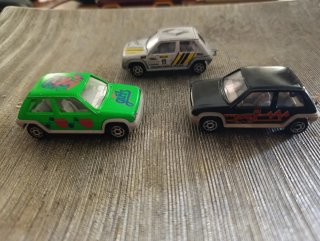 Majorette Renault 5 (3 uds)