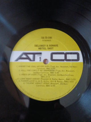 DELANEY & BONNIE "Motel Shot"-1971 LP - Gatefold -