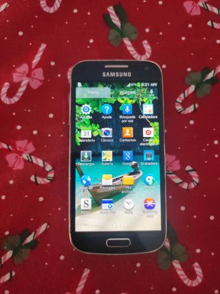 Samsung Galaxy S4 Mini Negro Teléfono minimalista