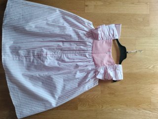 Vestido infantil Del Sur rosa