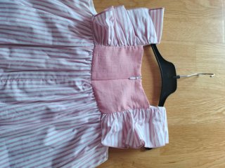 Vestido infantil Del Sur rosa