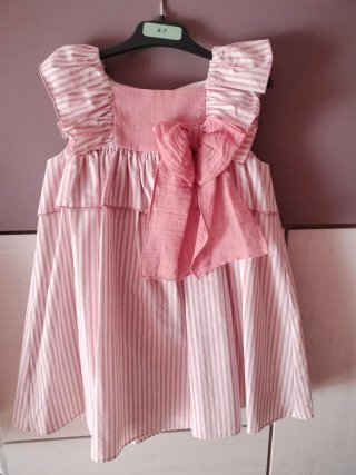 Vestido infantil Del Sur rosa