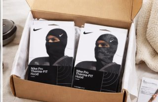 Nike Pro Therma-FIT Hood Pasamontañas Negro