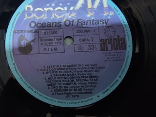 Vinilo Boney M. Oceans Of Fantasy