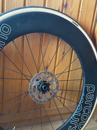 Rueda Delantera Parcours 80mm Disco