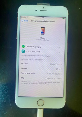 iPhone 6s Plus 64GB Rose Gold Libre