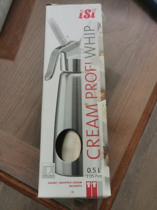 Sifón Nata Montada iSi Cream Profi Whip