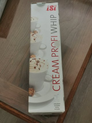 Sifón Nata Montada iSi Cream Profi Whip