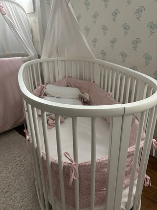 Stokke Sleepi Mini Blanca + Colchón + Chichonera