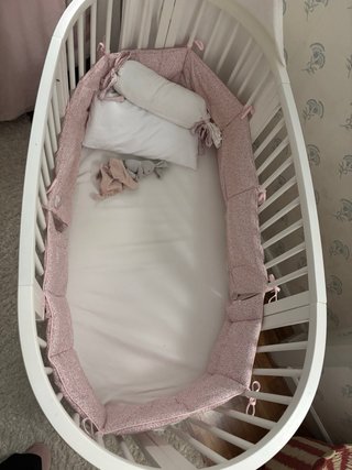 Stokke Sleepi Mini Blanca + Colchón + Chichonera