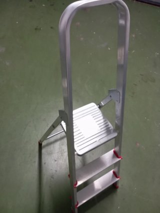Escalera Tijera Aluminio Plegable