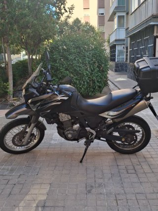 Aprilia Pegaso Trail Negra/plata Etiqueta verde C