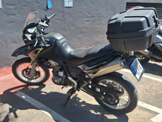 Aprilia Pegaso Trail Negra/plata Etiqueta verde C