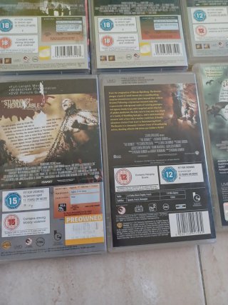 Cajas UMD PSP Sony (6 unidades)