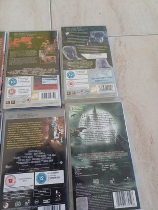 Cajas UMD PSP Sony (6 unidades)