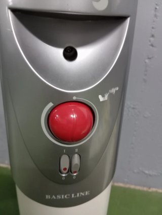 Radiador eléctrico portátil blanco