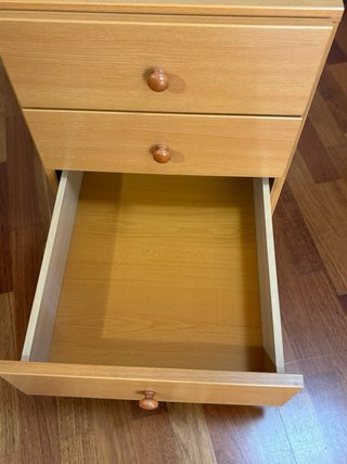 Cajonera de madera 3 cajones