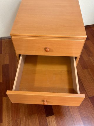 Cajonera de madera 3 cajones