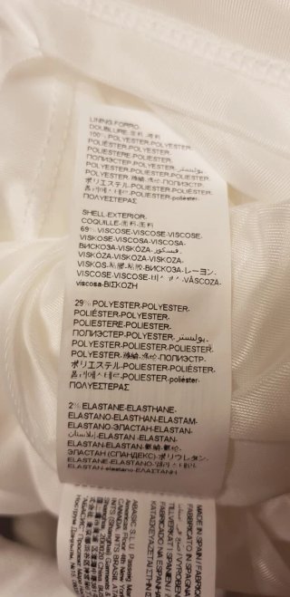 Vestido Desigual Blanco y Negro